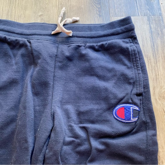 Navy Blue Champion Sweatpants - Picture 6 of 6